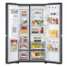 GS-L600MBL LG 635 L Side by Side Fridge - Matte Black Finish 